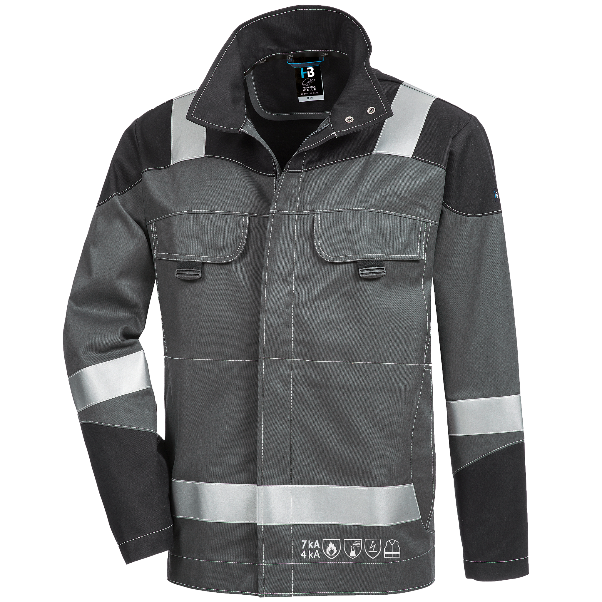 Monolith Bundjacke mit Reflexstreifen 7kA mieten